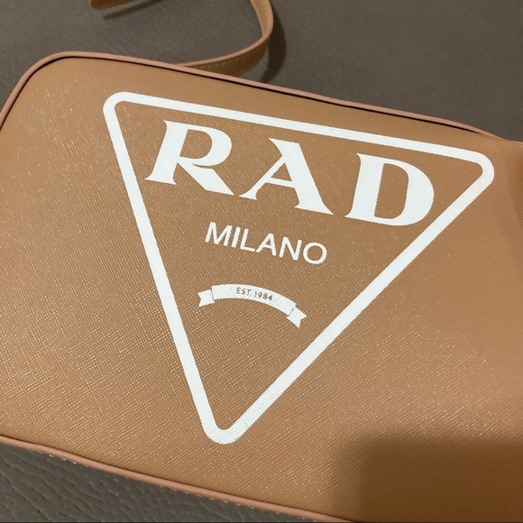 One left!! RAD Milano vegan leather cognac crossbody bag - Picture 4 of 7